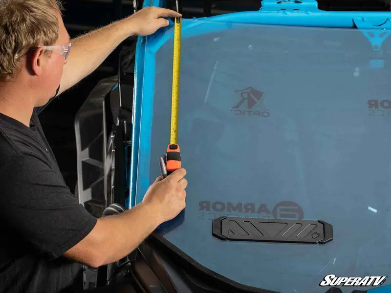 Superatv Polaris Rzr Pro R Custom Cage Windshield Kit 2