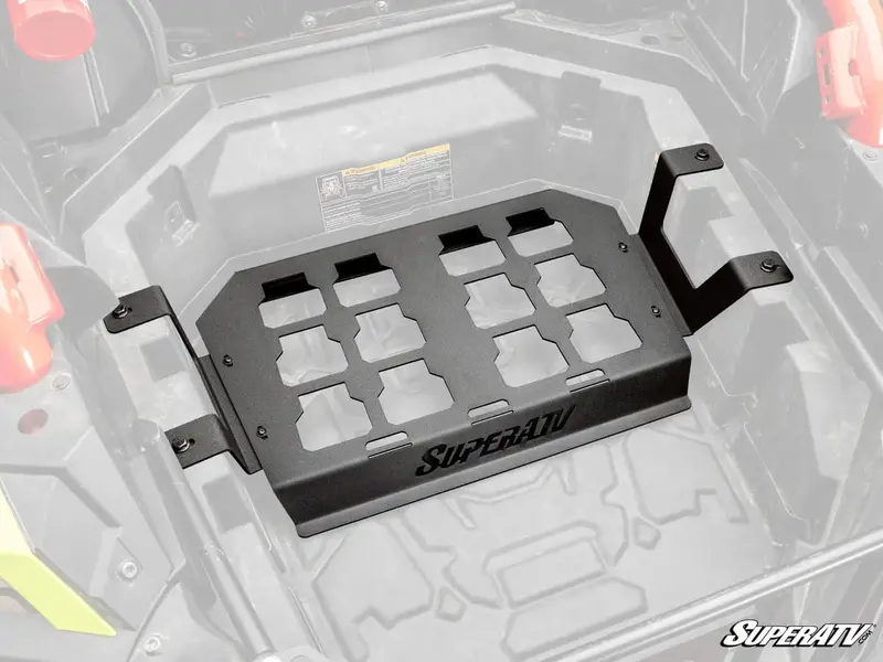 Superatv Polaris Rzr Pro R Milwaukee Compatible Bed Mount 1