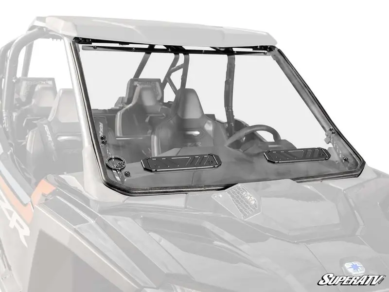Superatv Polaris Rzr Pro R Vented Full Windshield 1