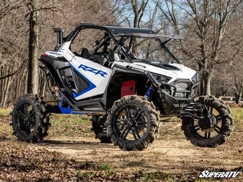 Superatv Polaris Rzr Pro Xp Maxdrive Power Flip Windshield 2