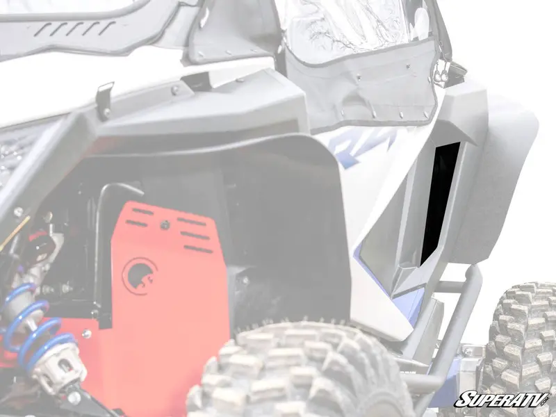 Superatv Polaris Rzr Pro Xp Rear Fender Well Mud Guards 1