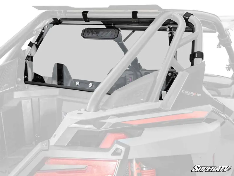 Superatv Polaris Rzr Pro Xp Rear Vented Windshield 1