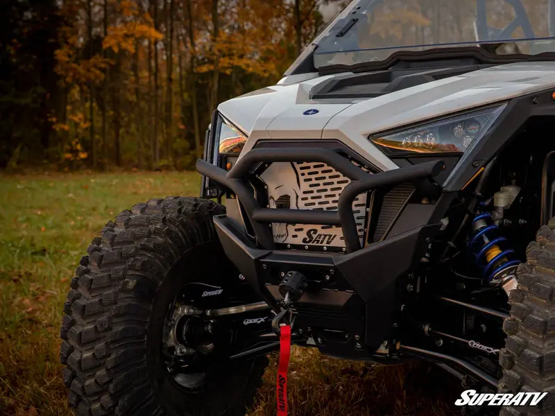 Superatv Polaris Rzr Pro Xp Skull Style Grille Insert 2