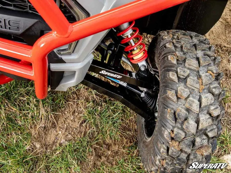 Superatv Polaris Rzr S 1000 2” Forward Offset Boxed A-Arms 8