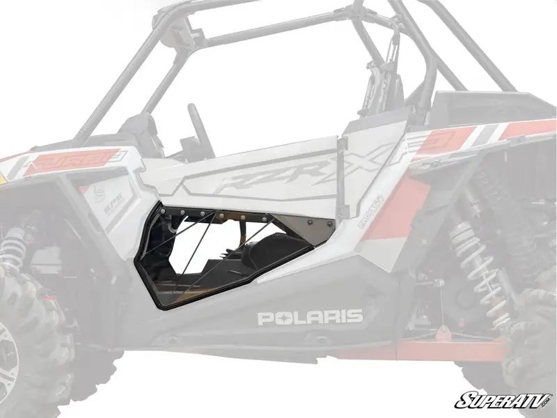 Superatv Polaris Rzr S 1000 Clear Lower Doors 1