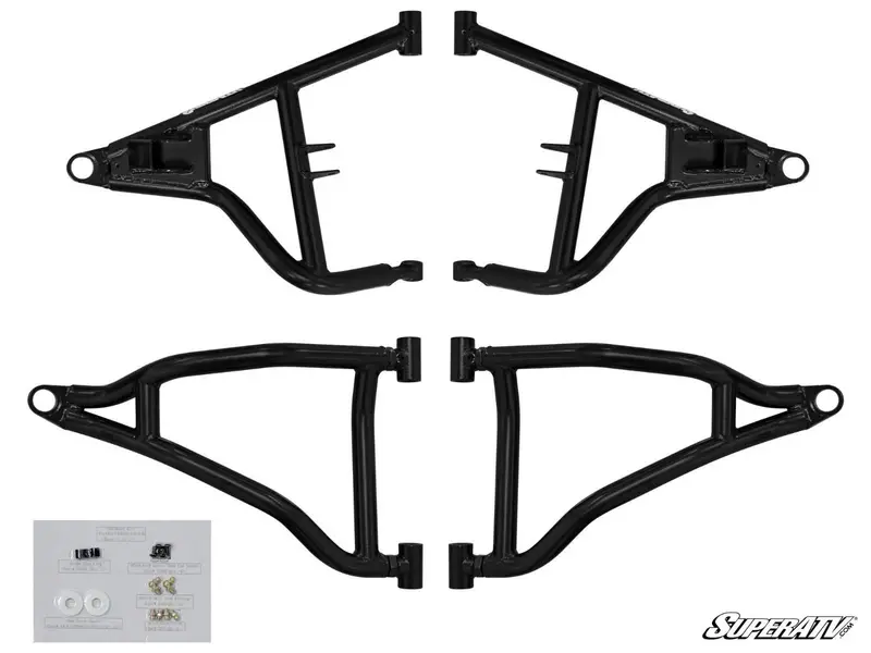 Superatv Polaris Rzr S 1000 High Clearance Front A-Arms 1