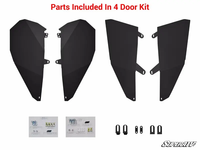 Superatv Polaris Rzr S 1000 Lower Doors 1