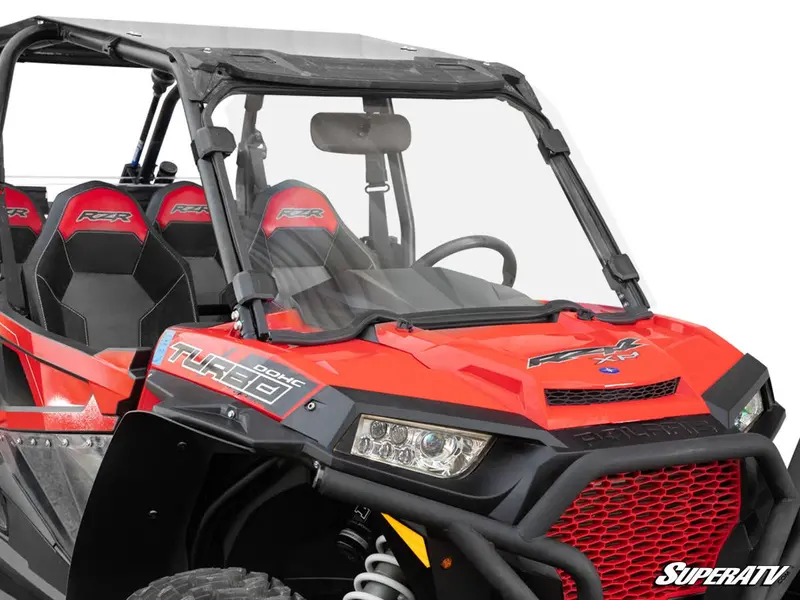 Superatv Polaris Rzr S 1000 Scratch Resistant Full Windshield 1