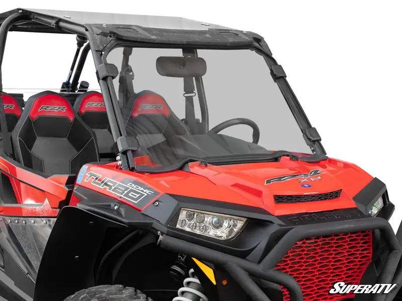 Superatv Polaris Rzr S 1000 Scratch Resistant Full Windshield 2