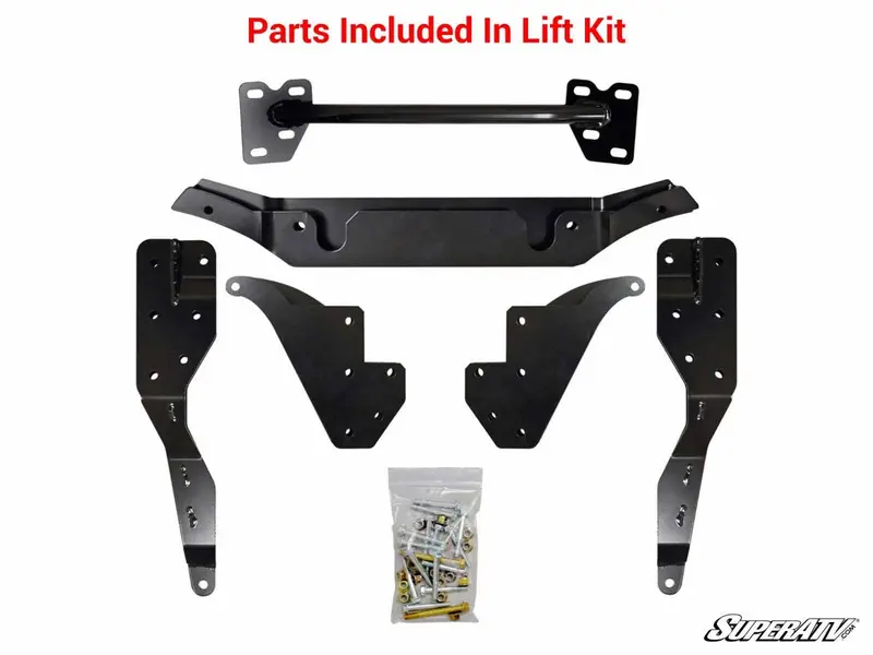 Superatv Polaris Rzr S 900 3” Lift Kit 1