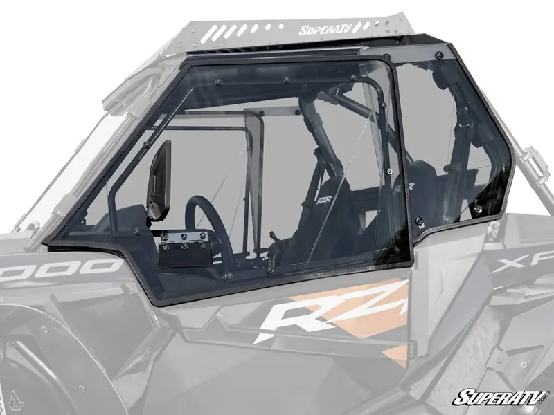 Superatv Polaris Rzr S 900 Hard Cab Enclosure Upper Doors 1