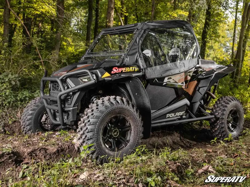 Superatv Polaris Rzr S 900 Primal Soft Cab Enclosure Upper Doors 2