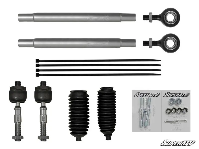 Superatv Polaris Rzr S 900 / Rzr 4 900 Heavy-Duty Tie Rod Kit 1