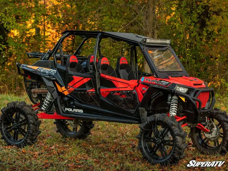 Superatv Polaris Rzr S4 1000 Clear Lower Doors 2