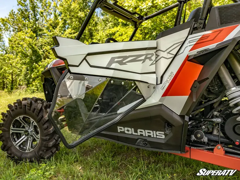 Superatv Polaris Rzr S4 900 Clear Lower Doors 4