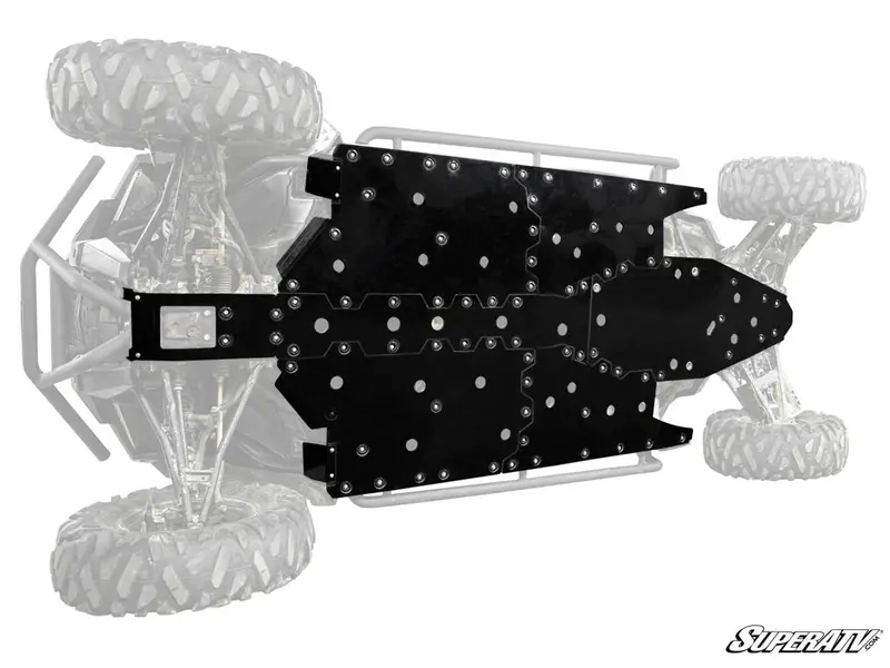 Superatv Polaris Rzr S4 900 Full Skid Plate 2