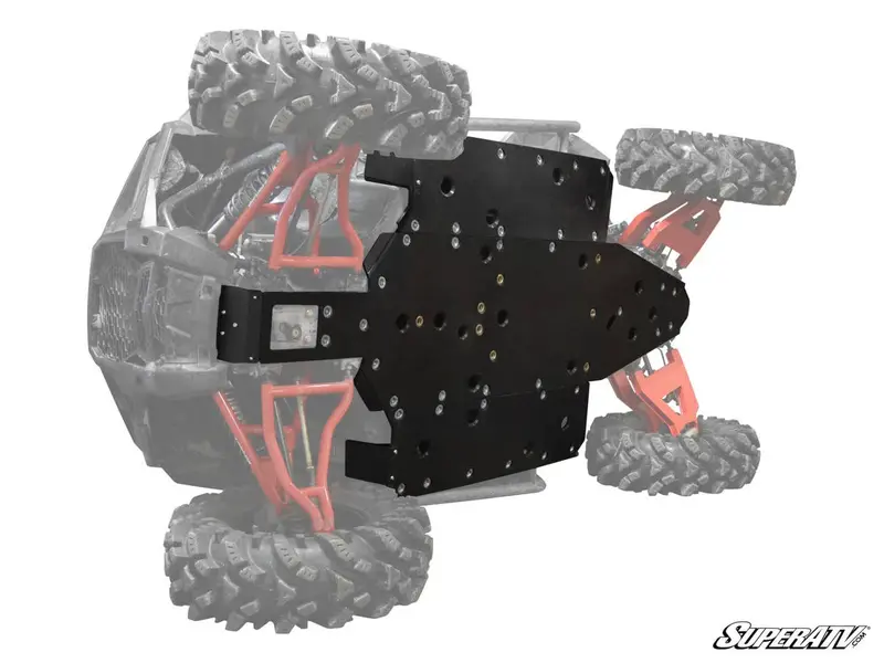 Superatv Polaris Rzr Trail 900 Full Skid Plate 1