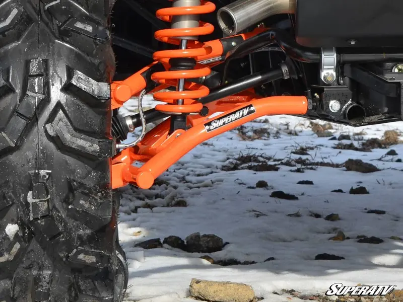 Superatv Polaris Rzr Trail S 1000 High Clearance 1.5” Rear Offset A-Arms 4