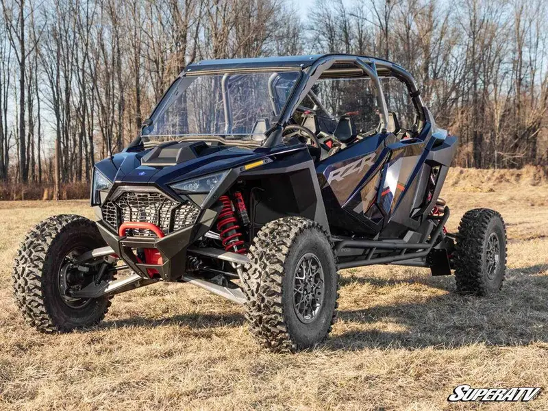 Superatv Polaris Rzr Turbo R 4 Rock Slider Nerf Bars 2
