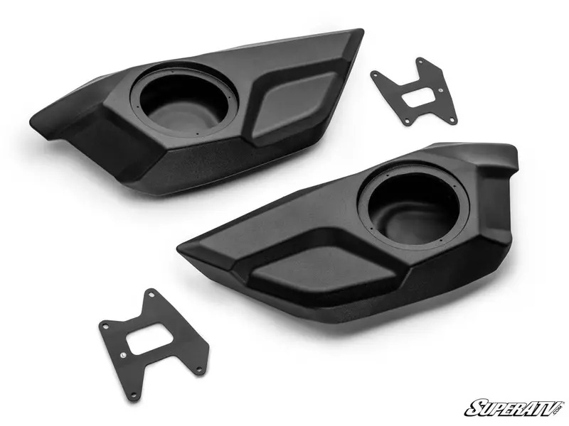 Superatv Polaris Rzr Turbo R Metra 6.5” Speaker Door Pods 1