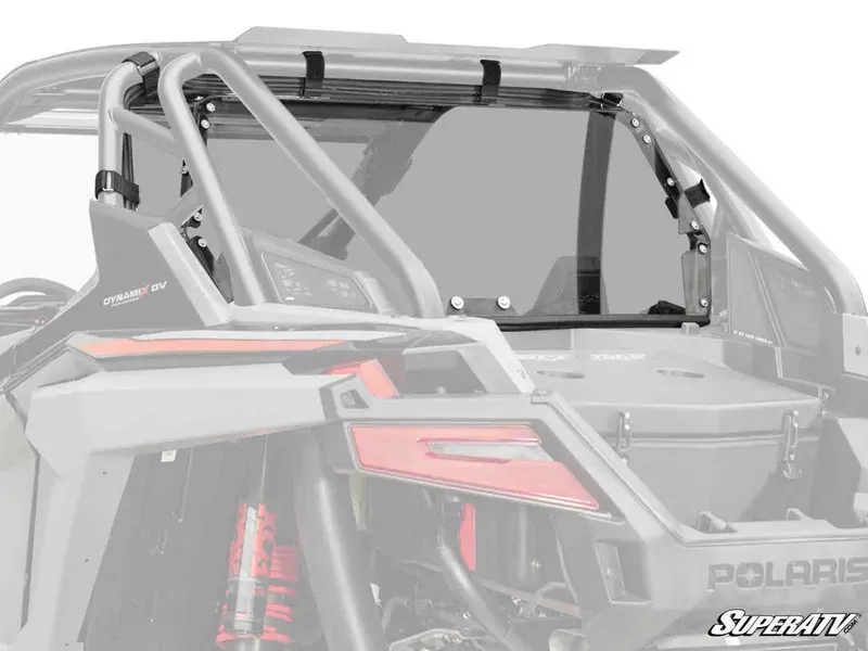 Superatv Polaris Rzr Turbo R Rear Windshield 1