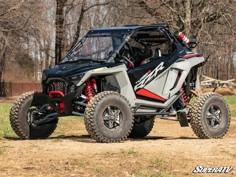 Superatv Polaris Rzr Turbo R Rock Slider Nerf Bars 2