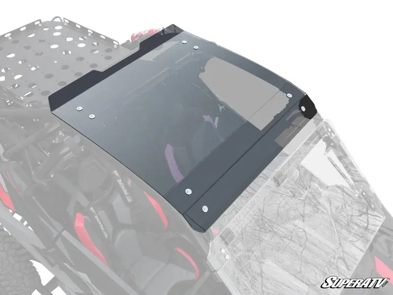 Superatv Polaris Rzr Turbo R Tinted Roof 1