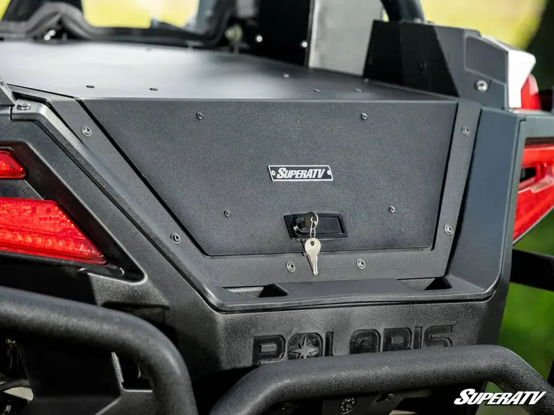 Superatv Polaris Rzr Turbo R Trunk Bed Enclosure 1