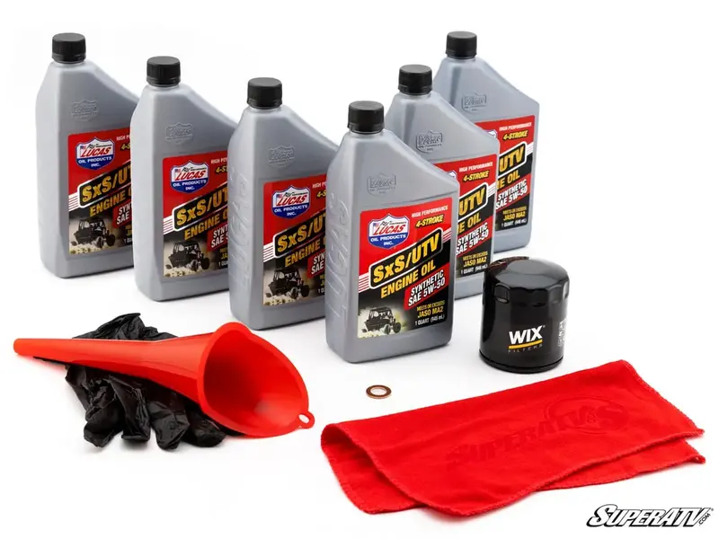 Superatv Polaris Rzr Up & Running Oil Change Kit 2
