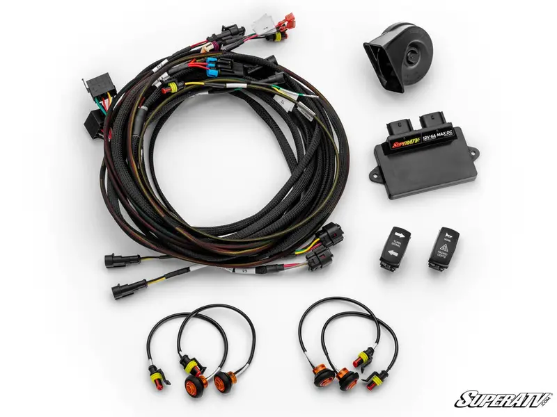 Superatv Polaris Rzr Xp 1000 Deluxe Self-Canceling Turn Signal Kit 1