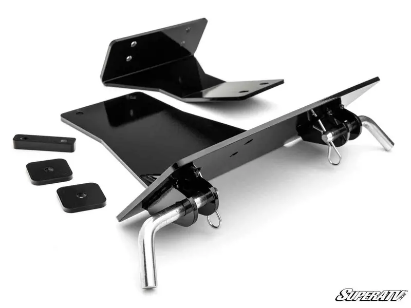 Superatv Polaris Rzr Xp 900 Plow Pro Snow Plow Mount 1