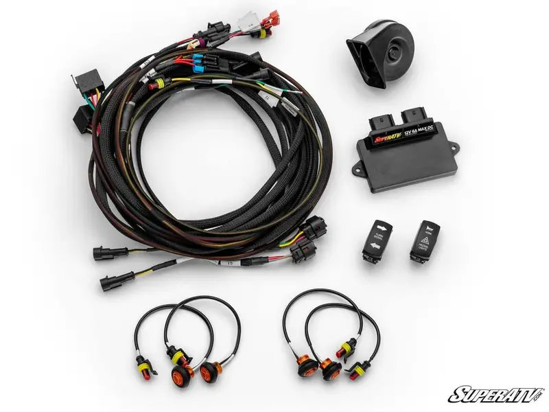 Superatv Polaris Rzr Xp Deluxe Self-Canceling Turn Signal Kit 1