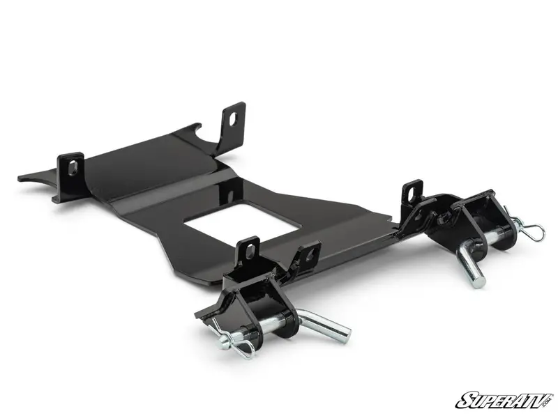 Superatv Polaris Rzr Xp Plow Pro Snow Plow Mount 1