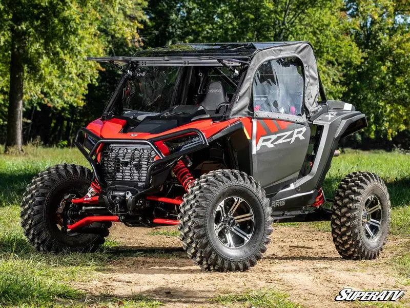 Superatv Polaris Rzr Xp Primal Soft Cab Enclosure Upper Doors 2
