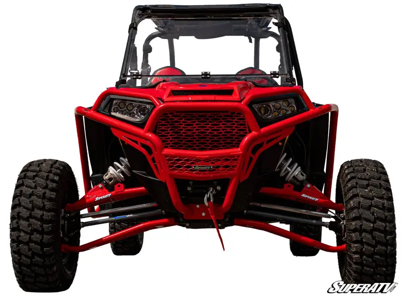 Superatv Polaris Rzr Xp Turbo 3” Chromoly Tubed Long Travel Kit 1