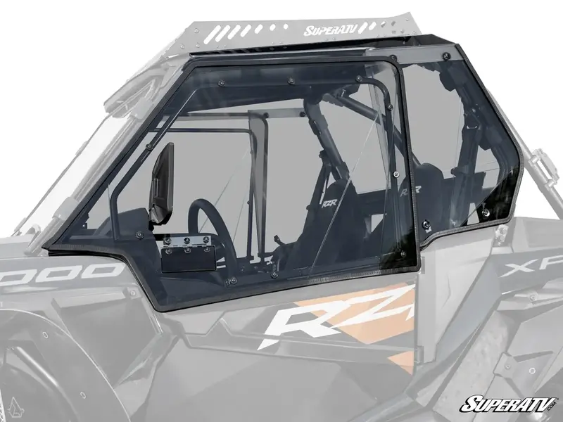 Superatv Polaris Rzr Xp Turbo Hard Cab Enclosure Upper Doors 1