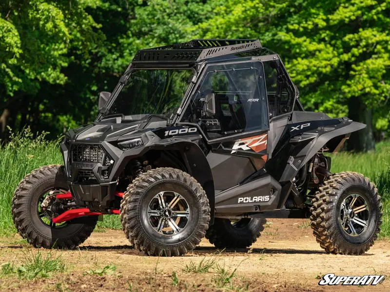 Superatv Polaris Rzr Xp Turbo Hard Cab Enclosure Upper Doors 2