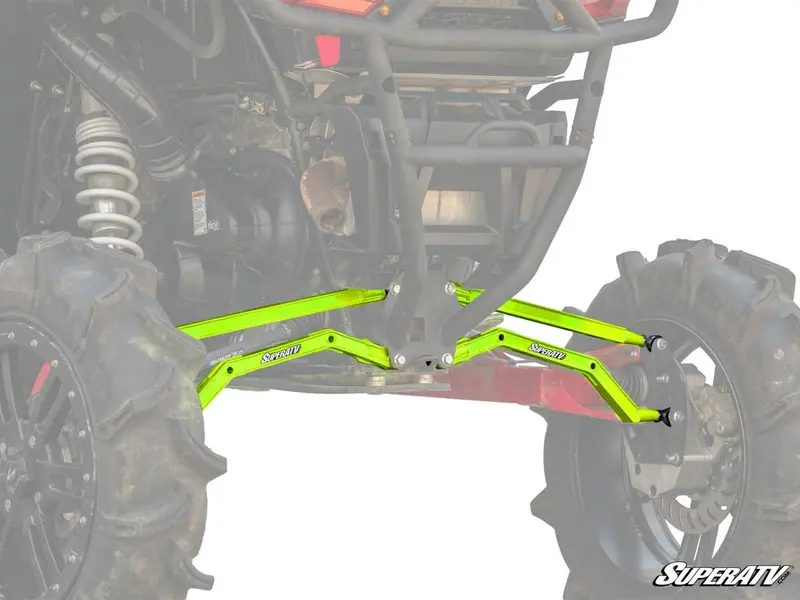 Superatv Polaris Rzr Xp Turbo High Clearance Boxed Radius Arms 1