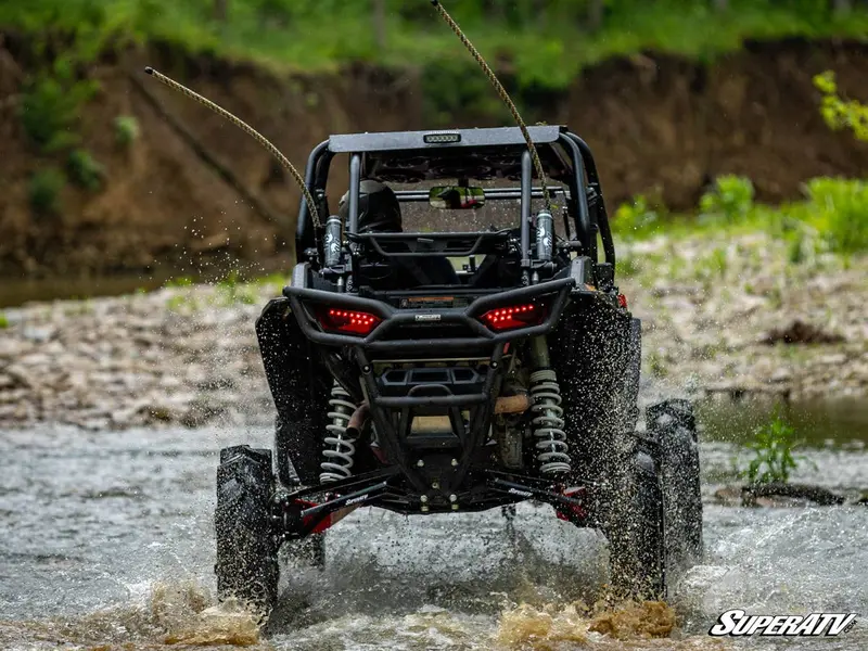 Superatv Polaris Rzr Xp Turbo High Clearance Boxed Radius Arms 2