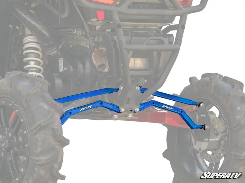 Superatv Polaris Rzr Xp Turbo High Clearance Boxed Radius Arms 2