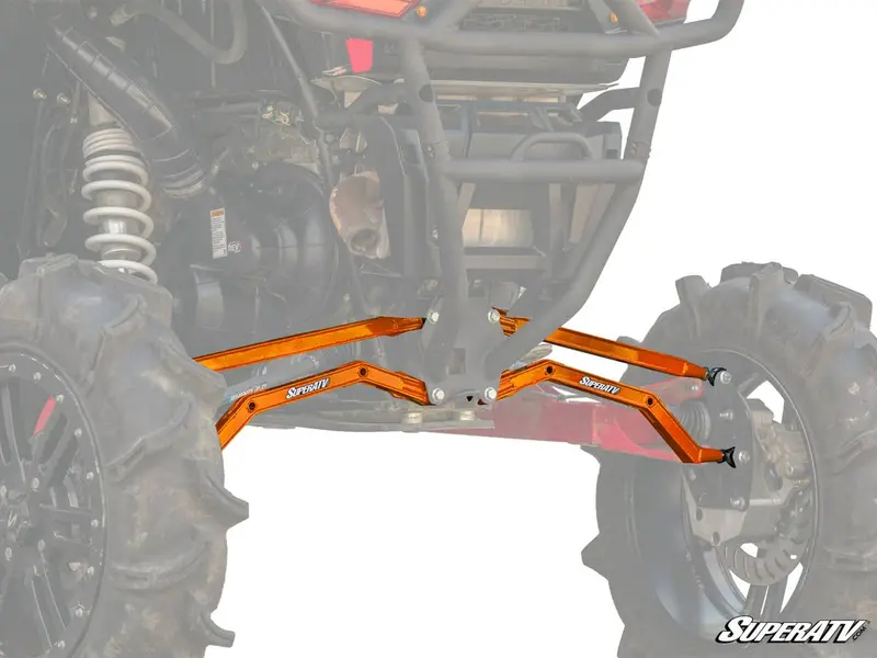 Superatv Polaris Rzr Xp Turbo High Clearance Boxed Radius Arms 3