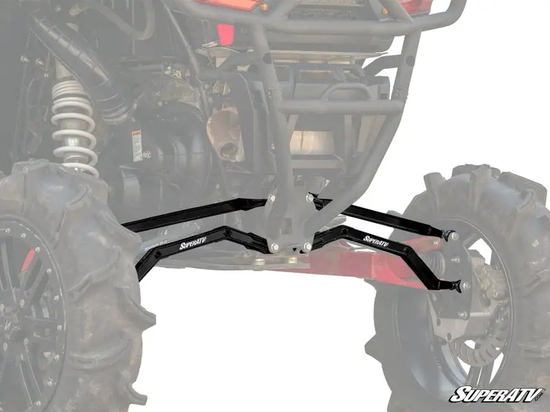 Superatv Polaris Rzr Xp Turbo High Clearance Boxed Radius Arms 5