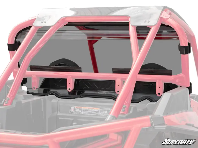 Superatv Polaris Rzr Xp Turbo S Rear Vented Windshield 1