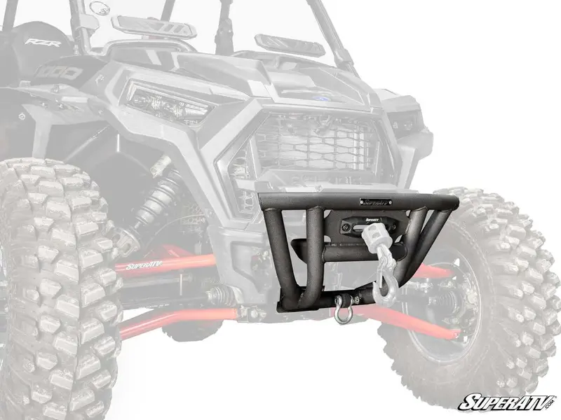 Superatv Polaris Rzr Xp Turbo Winch-Ready Front Bumper 1