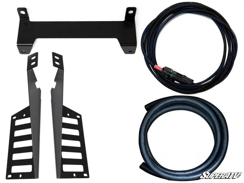Superatv Polaris Rzr Xp1000 Radiator Relocation Kit 1