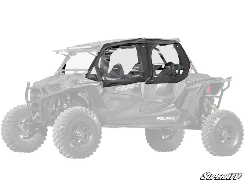 Superatv Polaris Rzr Xp4 1000 Primal Soft Cab Enclosure Upper Doors 1