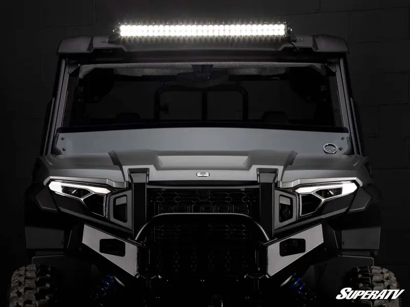 Superatv Polaris Xpedition 30” Light Bar Roof Mount 2