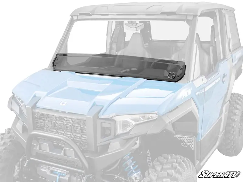 Superatv Polaris Xpedition Half Windshield 2