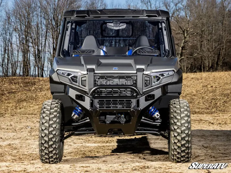 Superatv Polaris Xpedition Scratch-Resistant Vented Full Windshield 2