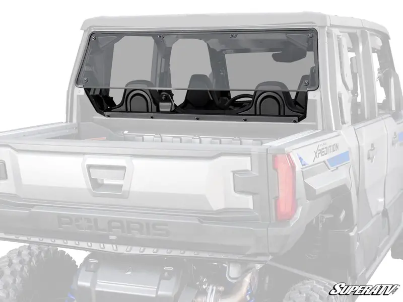 Superatv Polaris Xpedition Xp Rear Windshield 1
